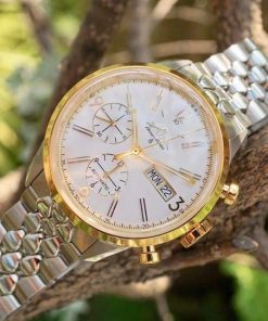 dong ho Bulova Accu-Swiss Murren Demi Gold – 65C113