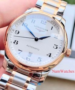 dong ho Longines Master Date Demi 18K Rose Gold - L26285797