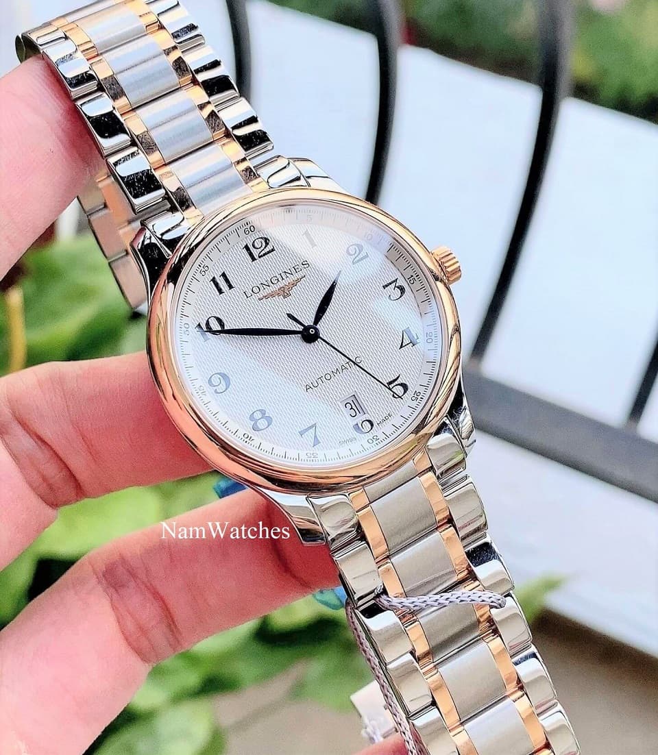 L26285797 (9) dong ho Longines Master Date Demi 18K Rose Gold - L26285797