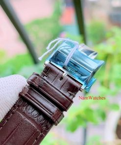 dong ho Longines Record COSC Demi 18K Gold Leather - L28205112