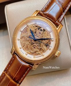 dong ho Ogival Skeleton Song Long Chầu Nguyệt – OG358.652AGR-GL