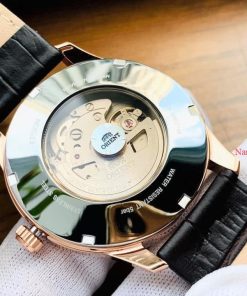 dong ho Orient Day Date White Rose Gold Leather – FAL00004W0
