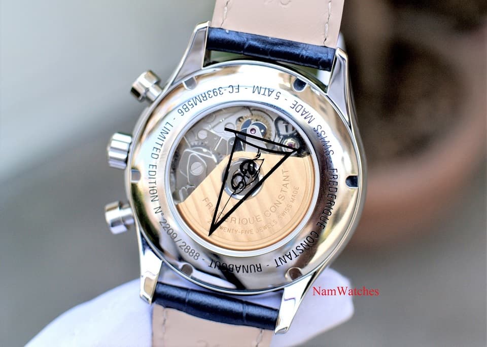 FC-392MS5B6 (8) dong ho FC Runabout HSW Chronograph Limited Edition White - FC-392MS5B6