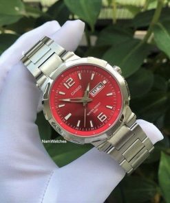dong ho Casio Sport Day Date Red Steel – MTP-E119D-4AVDF