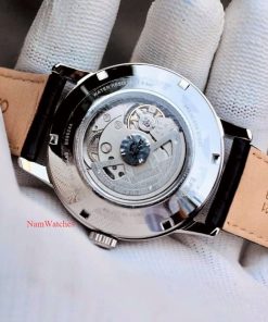 dong ho Orient Sun & Moon Open Heart White Leather - RA-AS0005S00B