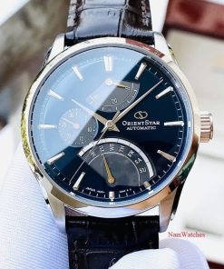 dong ho Orient Star Retrograde Green Leather - RK-DE0302E