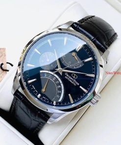 dong ho Orient Star Retrograde Green Leather - RK-DE0302E