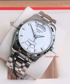 dong ho Tissot Couturier Day Date White Steel - T035.407.11.031.01