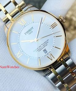 dong ho Tissot Chemin Des Tourelles COSC Demi Gold - T099.408.22.038.00
