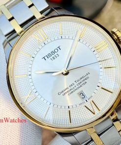 dong ho Tissot Chemin Des Tourelles COSC Demi Gold - T099.408.22.038.00