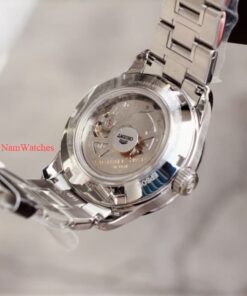 dong ho Orient Star Open Heart White Steel - RE-AT0003S00B
