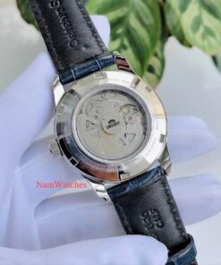 dong ho Orient Star Open Heart Blue Leather - RE-AT0006L00B