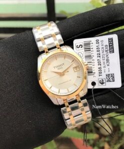 dong ho Tissot Couturier Ladies Powermatic 80 Demi Gold - T035.207.22.031.00