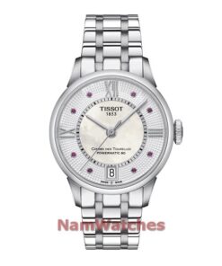 dong ho Tissot Chemin Des Tourelles Ladies White Steel - T099.207.11.113.00