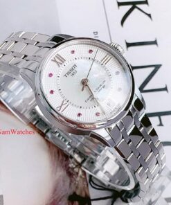 dong ho Tissot Chemin Des Tourelles Ladies White Steel - T099.207.11.113.00