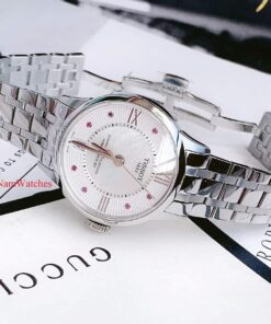 dong ho Tissot Chemin Des Tourelles Ladies White Steel - T099.207.11.113.00