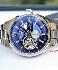 dong ho Orient Star Semi Skeleton Blue Steel - RE-AV0003L00B