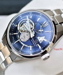 dong ho Orient Star Semi Skeleton Blue Steel - RE-AV0003L00B
