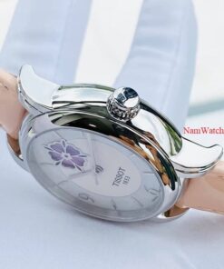 dong ho Tissot Open Heart Color Ladies Rose Leather - T050.207.16.117.00