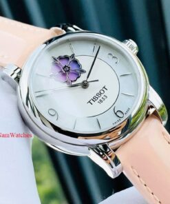 dong ho Tissot Open Heart Color Ladies Rose Leather - T050.207.16.117.00