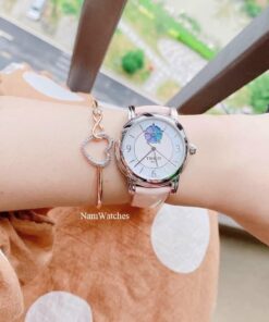dong ho Tissot Open Heart Color Ladies Rose Leather - T050.207.16.117.00