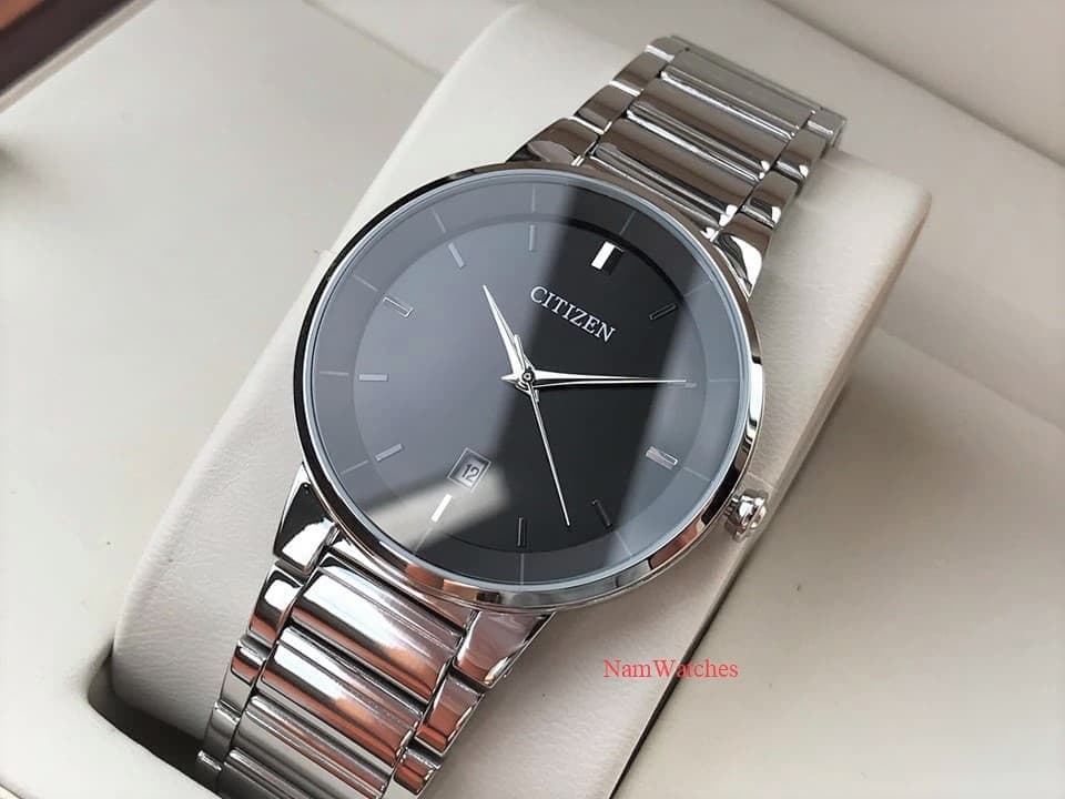 BI5010-59E (1) dong ho Citizen Quartz Classic Black Steel - BI5010-59E