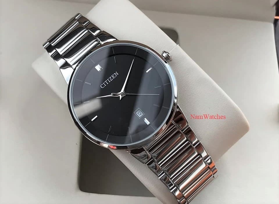 BI5010-59E (2) dong ho Citizen Quartz Classic Black Steel - BI5010-59E