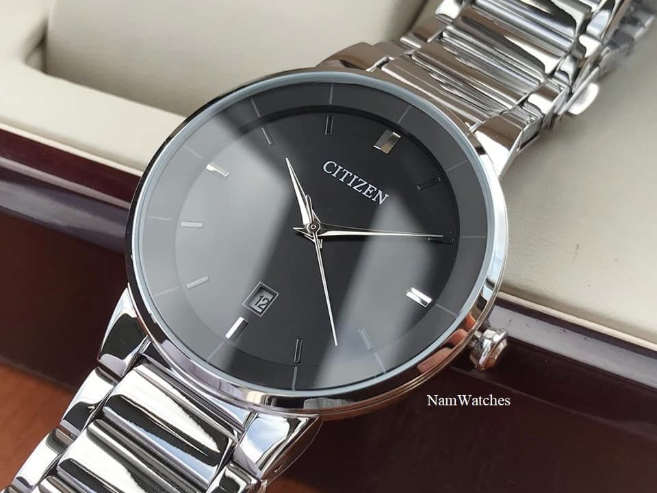 BI5010-59E (5) dong ho Citizen Quartz Classic Black Steel - BI5010-59E