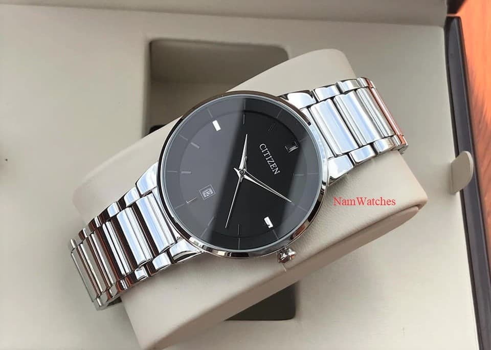 BI5010-59E (6) dong ho Citizen Quartz Classic Black Steel - BI5010-59E