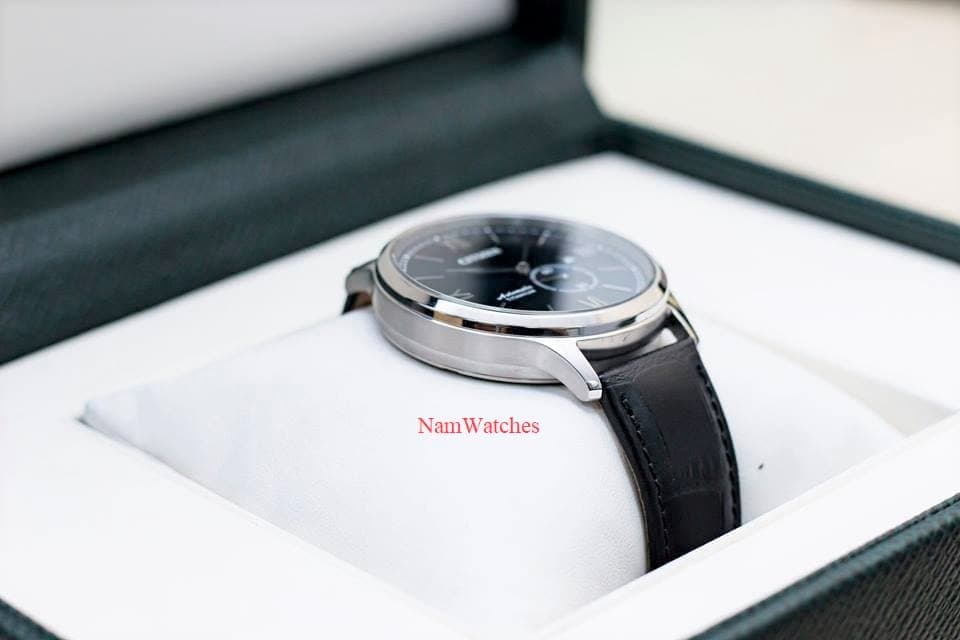 NJ0090-21L (5) dong ho Citizen Automatic Titanium Blue Leather - NJ0090-21L