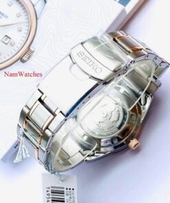 dong ho Seiko Automatic Brown Demi Rose Gold - SARV006