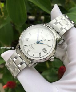 dong ho Seiko Presage White Steel - SRPC05J1