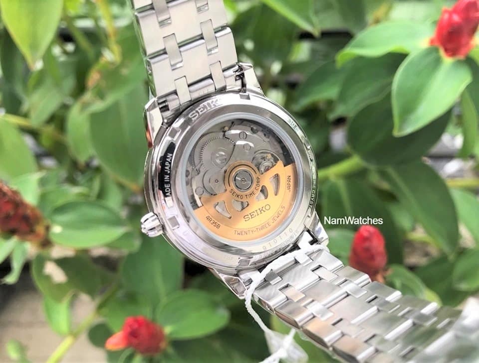 SRPC05J1 (7) dong ho Seiko Presage White Steel - SRPC05J1