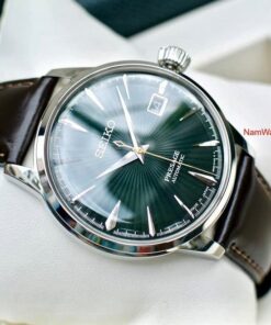 dong ho Seiko Presage Cocktail Green Leather - SRPD37J1