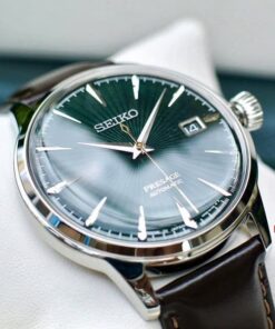 dong ho Seiko Presage Cocktail Green Leather - SRPD37J1