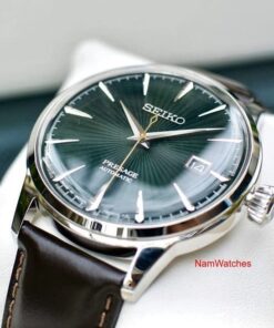 dong ho Seiko Presage Cocktail Green Leather - SRPD37J1