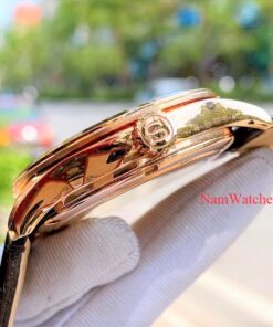 dong ho Seiko Presage Rose Gold Leather - SRPD42J1