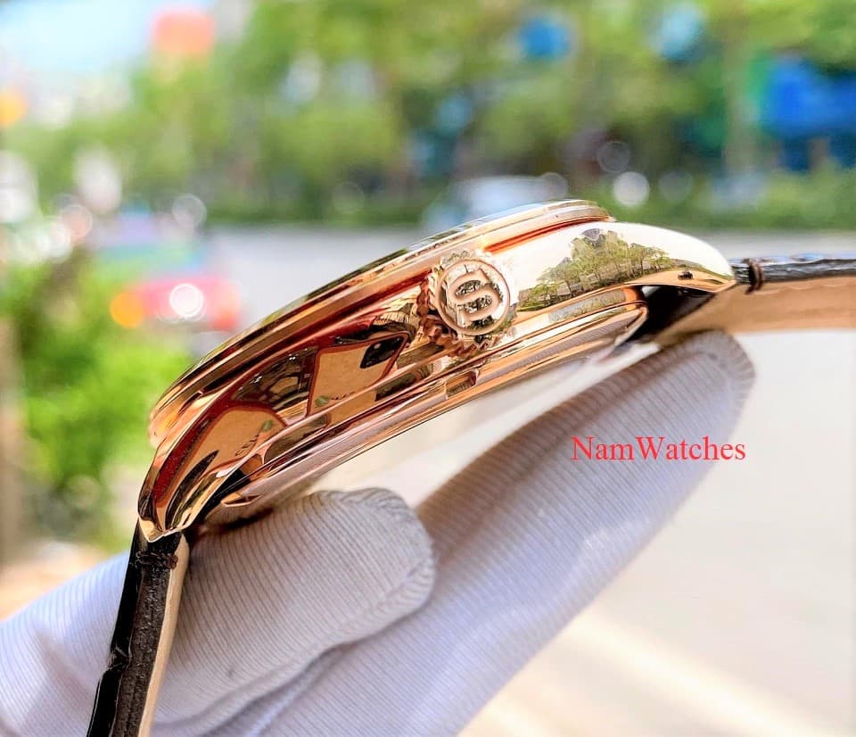 SRPD42J1 (5) dong ho Seiko Presage Rose Gold Leather - SRPD42J1