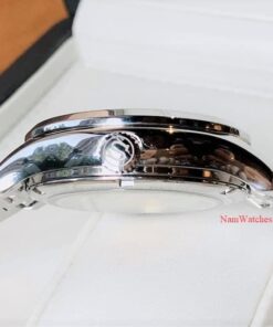 dong ho Seiko Presage Power Reserve Green Steel - SSA397J1