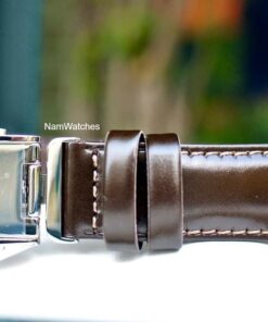 dong ho Seiko Presage Cocktail Open Heart Midnight Brown Leather - SSA407J1
