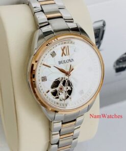 dong ho Bulova Open Heart Ladies Demi Rose Gold - 98P170