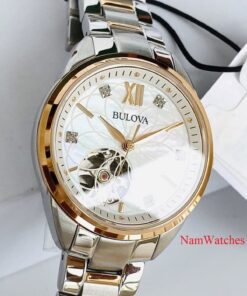 dong ho Bulova Open Heart Ladies Demi Rose Gold - 98P170