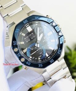 dong ho Casio Edifice Blue Steel – ECB-10DB-1BDF