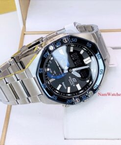 dong ho Casio Edifice Blue Steel – ECB-10DB-1BDF