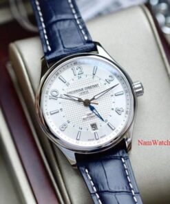 dong ho FC Runabout GMT White Leather - FC-350RMS5B6