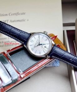 dong ho FC Runabout GMT White Leather - FC-350RMS5B6