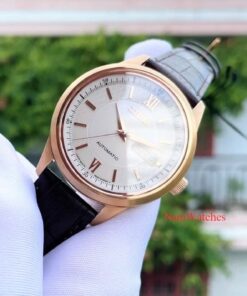 dong ho Citizen Automatic Elegant Rose Gold Leather - NY4053-05A