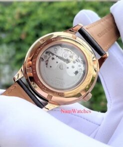 dong ho Citizen Automatic Elegant Rose Gold Leather - NY4053-05A
