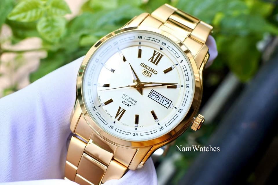 SNKP20J1 (2) dong ho Seiko 5 Full Gold - SNKP20J1