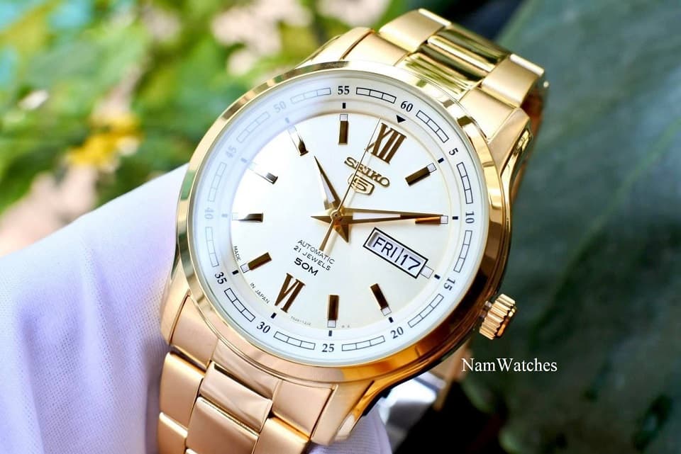SNKP20J1 (4) dong ho Seiko 5 Full Gold - SNKP20J1